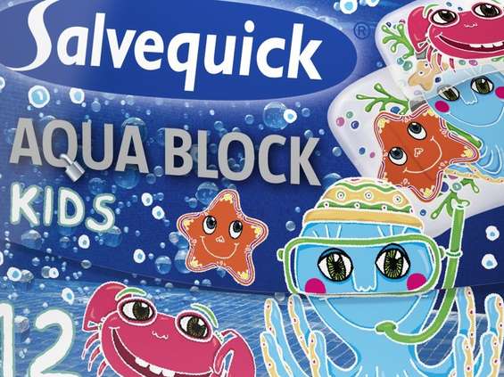 Cederroth Polska. Salvequick Aqua Block Kids