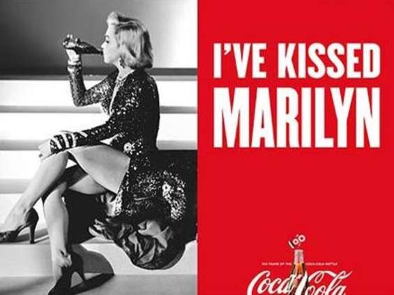 Elvis Presley, Marilyn Monroe i Ray Charles w kampanii Coca-Coli 