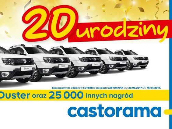 25 tys. nagród w urodzinowej loterii Castoramy