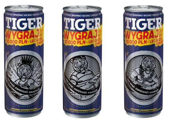 Tiger Energy Drink ruszył z loterią 