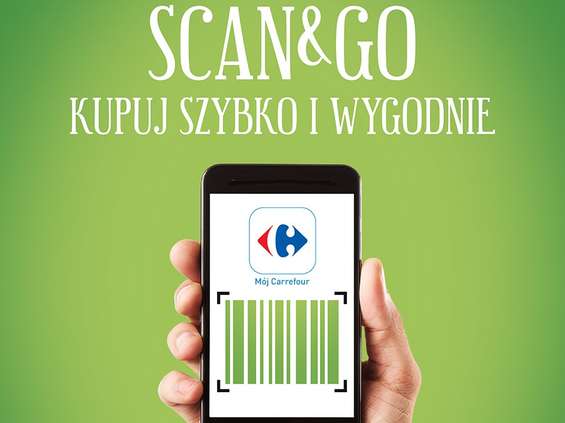 Płatności mobilne "Scan&Go" w sklepach Carrefour 