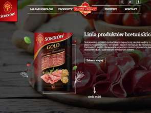 Sokołów z nową witryną na temat salami