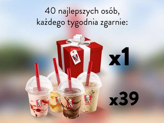 KFC promuje Shake’y grą na Messengera 