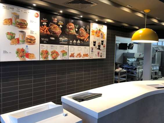McDonald’s w Lublinie po modernizacji 