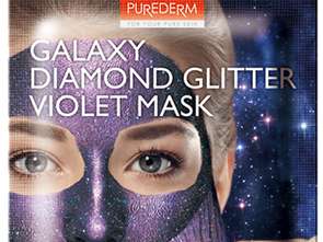 Blue Dot. Maski Glitter Galaxy Peel-off od Purederm