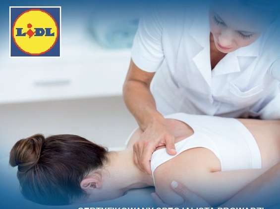 Bezpłatne masaże dla pracowników Lidla 