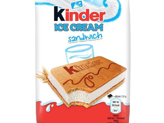 Lody Kinder Sandwich tylko w Żabce 