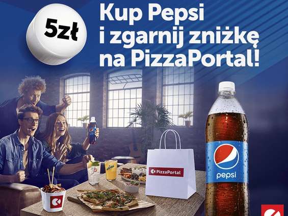 Kup Pepsi i odbierz zniżkę na PizzaPortal.pl 