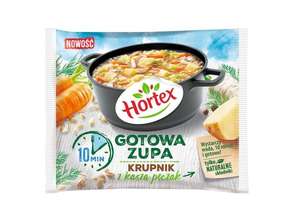 Hortex. Gotowe zupy mrożone