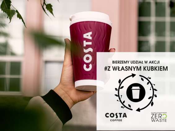 Costa Coffee rusza z akcją #ZeroWaste 