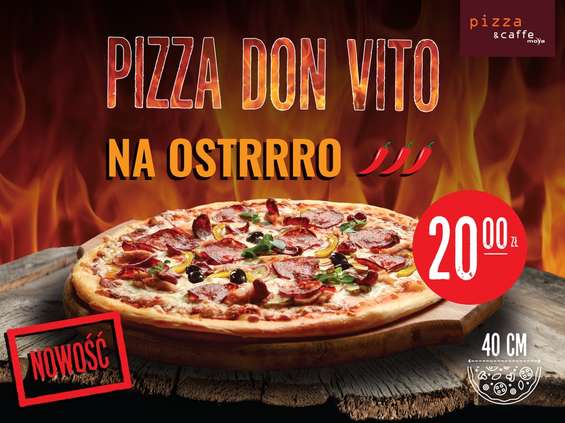 Pizza Don Vito na stacjach paliw Moya 