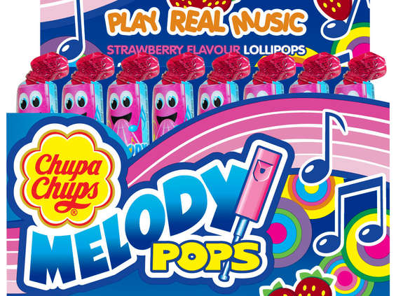 Lizaki Chupa Chups Melody POPS w kampanii