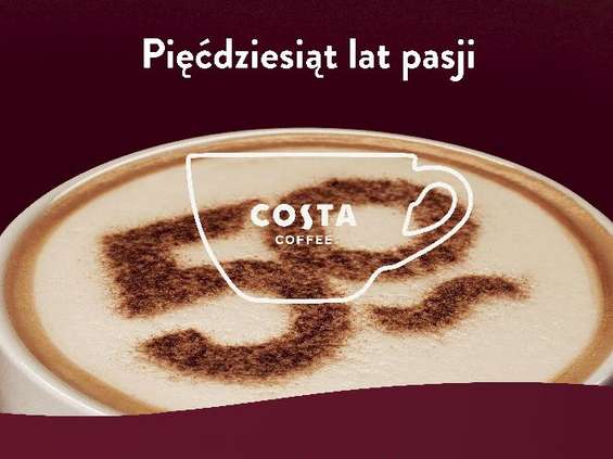 Costa Coffee świętuje 50. urodziny 