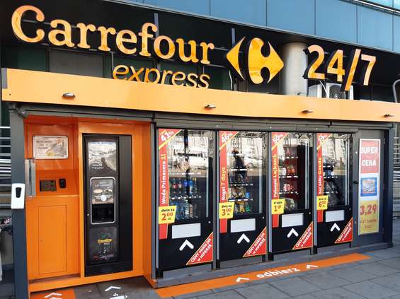 Carrefour inwestuje w sklepy samoobsługowe, czynne 24 h 