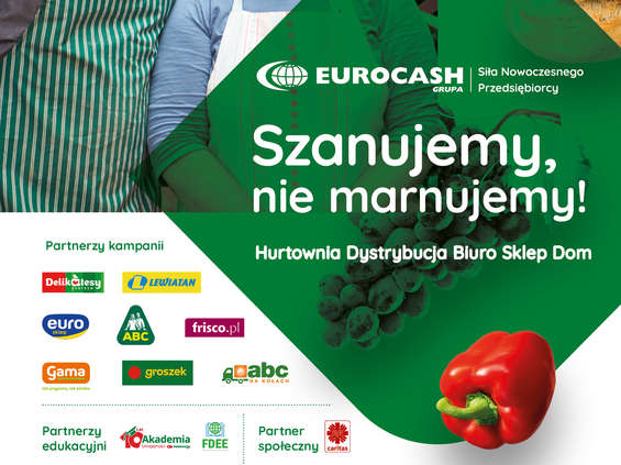 Frisco i Eurocash mówią "nie" marnowaniu żywności 