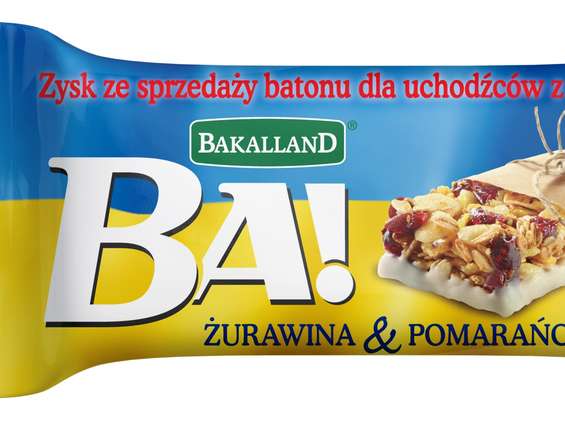 Batonik Bakalland na pomoc Ukrainie 