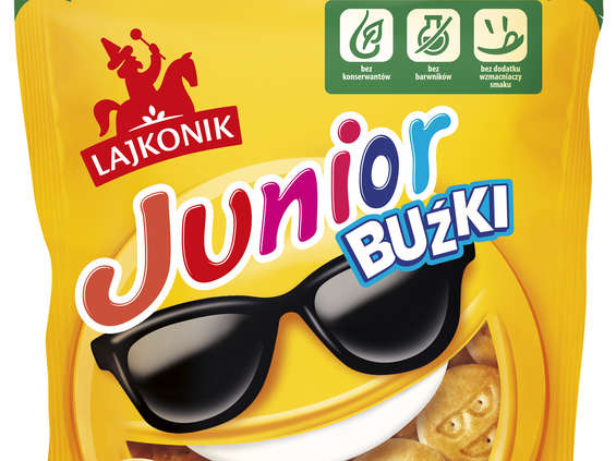 Lajkonik Snacks. Junior Buźki  
