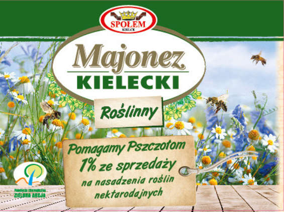 Producent Majonezu Kieleckiego wspiera pszczoły 