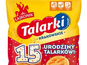 Lajkonik Snacks. Krakowskie Talarki Lajkonik