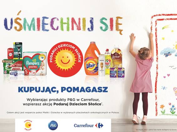 P&G i Carrefour Polska: Dla fundacji Polsat